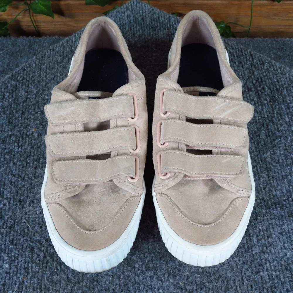 Sperry Crest Vibe Womens Sneakers Size 6 Casual Walking Shoes‎ Blush Pink Suede